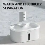Cordless Sensor Pet Water Fountain, White