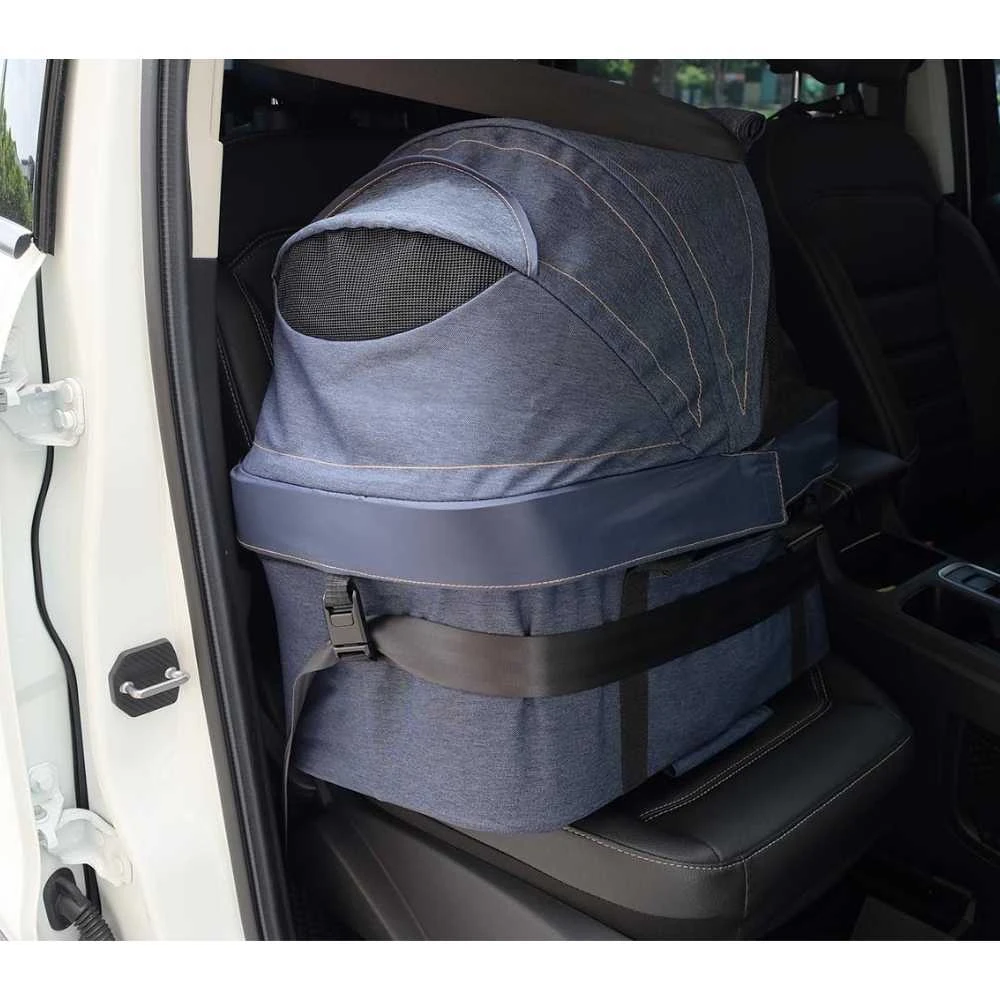 11_2000x Ibiyaya CLEO Pet Stroller & Car Seat Travel System, Blue Jeans