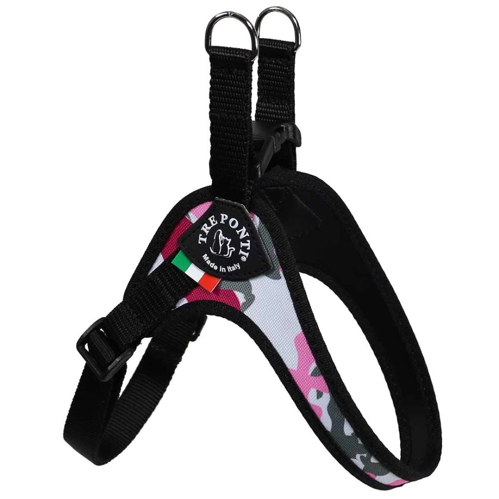 11_ca127c72-cece-4b77-896f-fdcbfd10c870_2000x Tre Ponti Adjustable Girth Easy Fit Pet Harness, Camouflage Pink