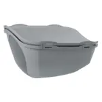 Moderna Mega Smart Extra Large Cat Litter Box, Titanium