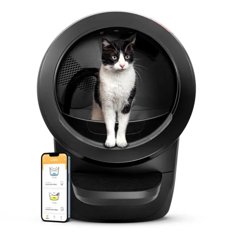 Automatic Litter-Robot 4, Black