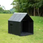 Nordic Modern Dog House, Black