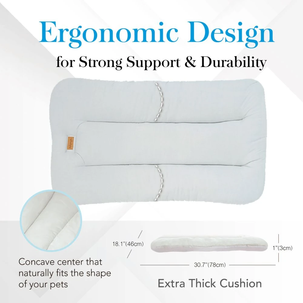 195_2000x Ibiyaya All Season Pet Stroller Cushion Set, Earthy Brown