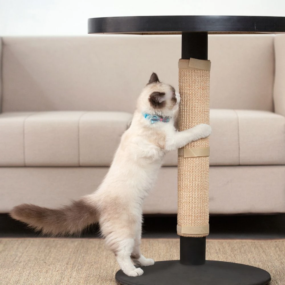 1_5c1abe16-d4a0-4767-9bd3-dfe0e1b0adac_2000x Wrap Around Cat Scratcher Mat, Beige