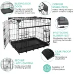 Sliding Door Dog Crate