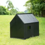 Nordic Modern Dog House, Black