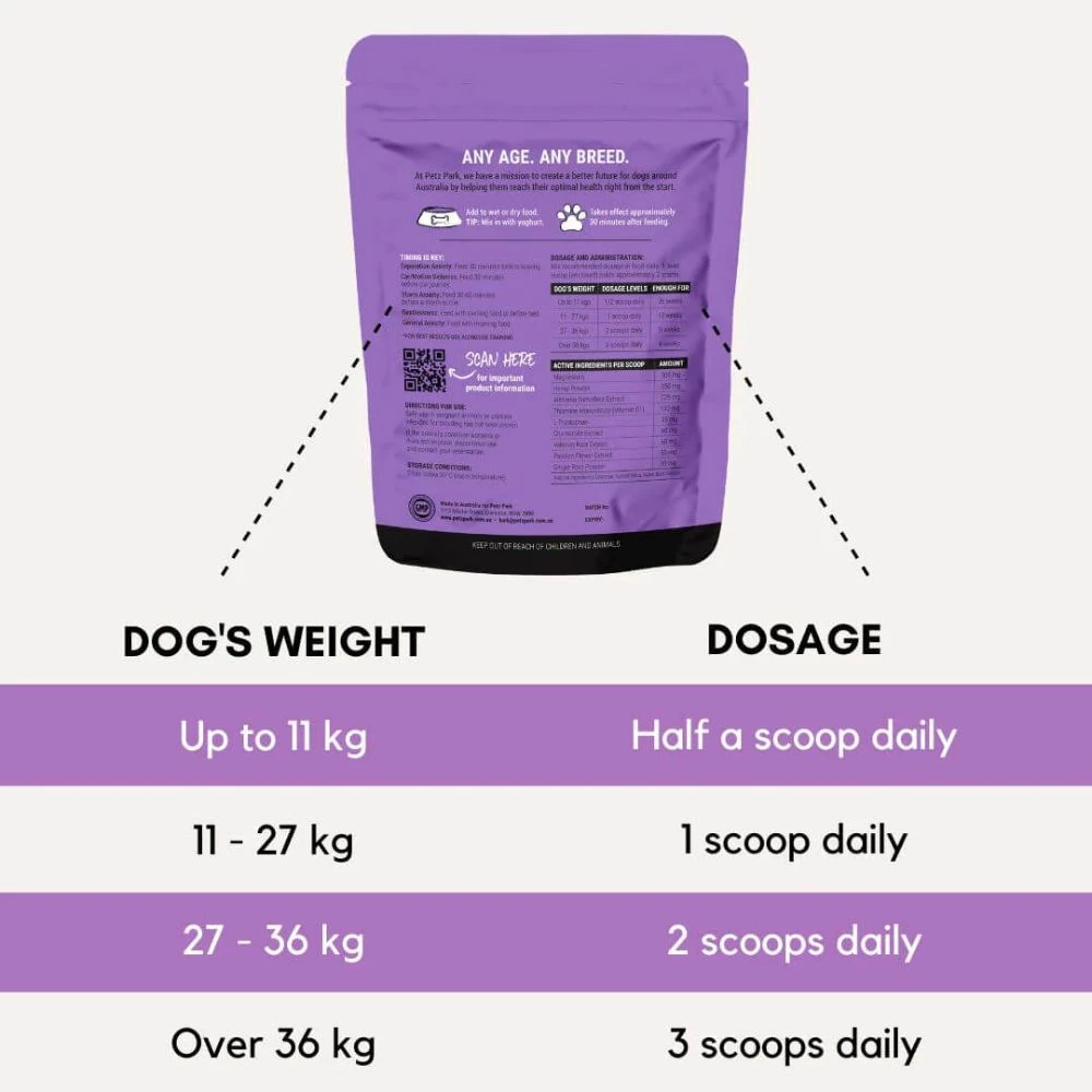 31_58ba8cdc-52f0-4c38-ba97-34605506b6a5_2000x Petz Park Supplement For Dogs | Stress + Anxiety