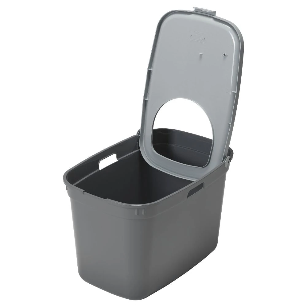 32_9acbc850-9e78-4c79-ae65-abcbb1036542_2000x Top Entry Litter Box, Moderna Top Cat, Cool Grey