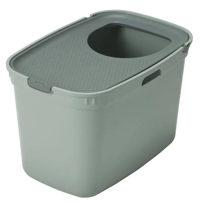Top Entry Litter Box, Moderna Top Cat, Olive Green
