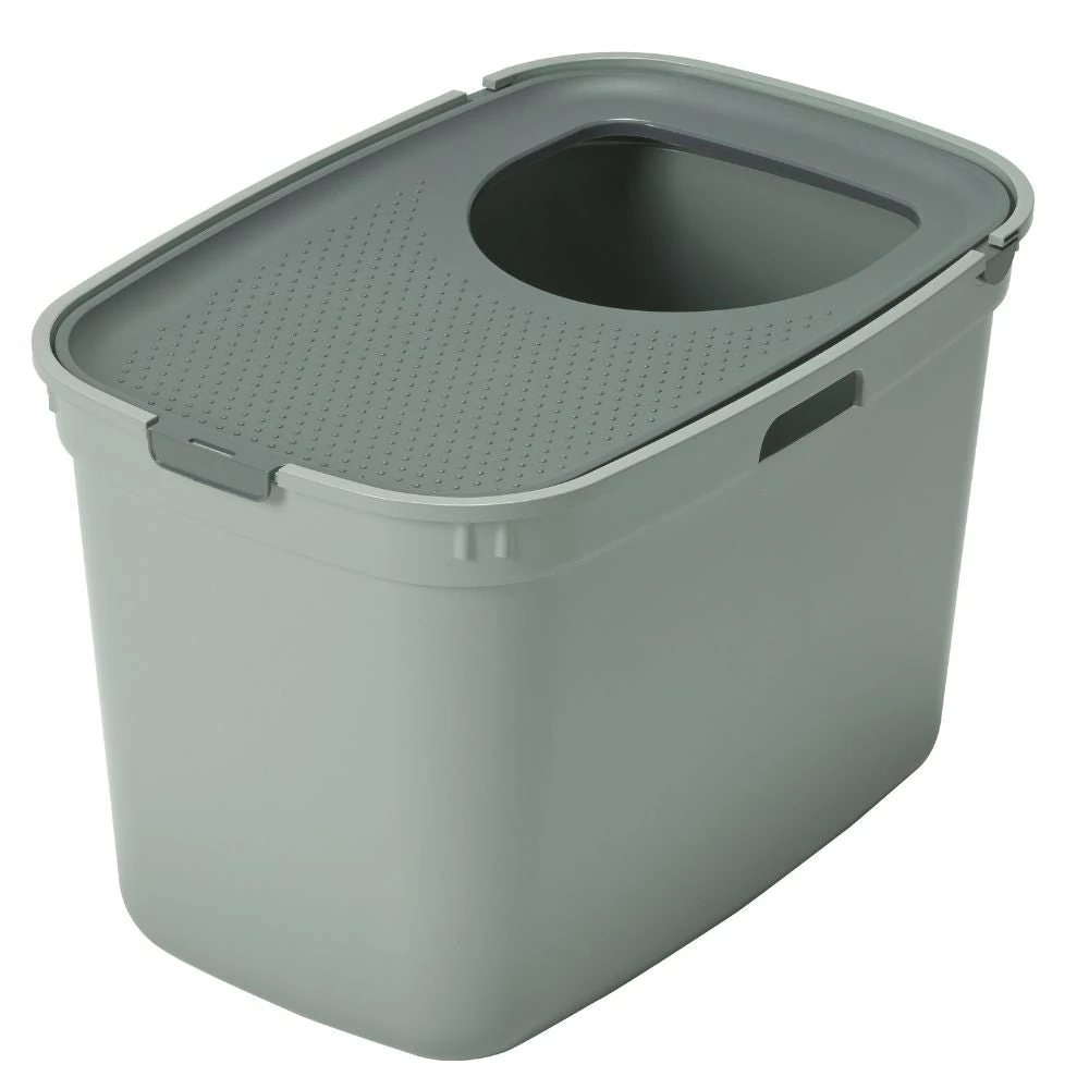 35_a072ba1d-88a1-48bf-802b-d50ab0989d9b_2000x Top Entry Litter Box, Moderna Top Cat, Olive Green