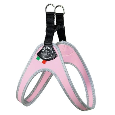 39_89cf77c0-34d4-448c-be14-848cb9bfaa7b_400x Tre Ponti Genesis Step In Harness for Dogs and Cats, Pink