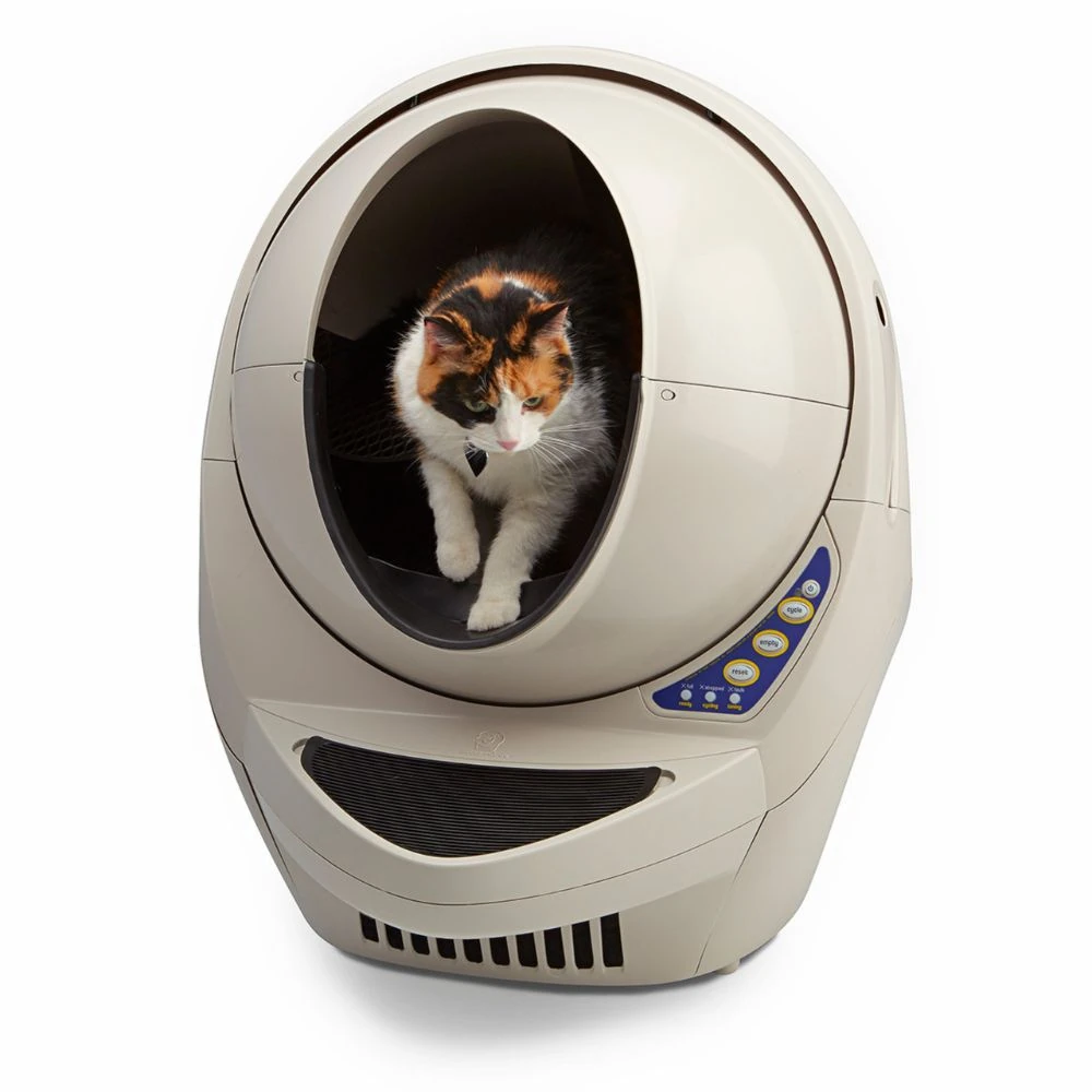 3_b45b8a1f-dec7-4232-a455-7c2a03c19d5e_2000x Automatic Litter-Robot III Open Air Connect, Bisque