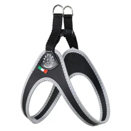 Tre Ponti Genesis Step In Harness for Dogs and Cats, Black