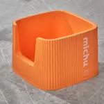 Michu High Sided Cat Litter Tray, Coral