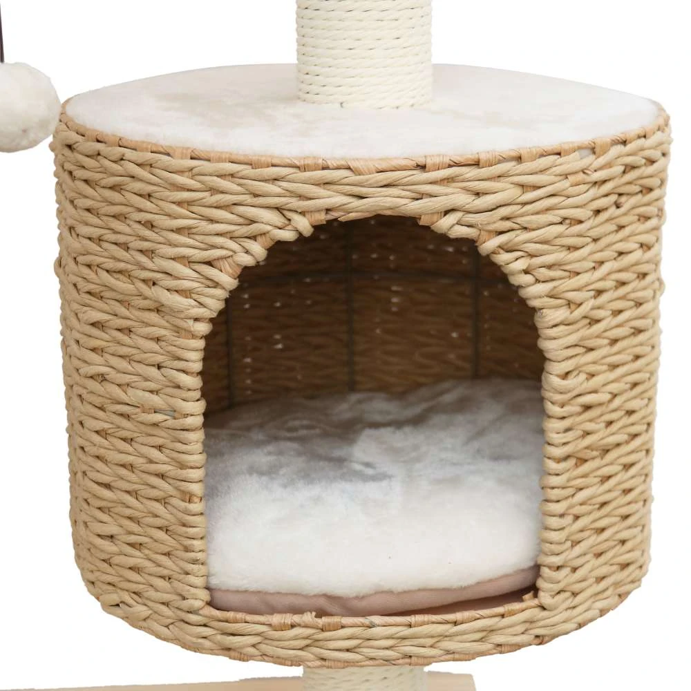 45_2000x Premium Solid Wood and Natural Wicker Cat Tree