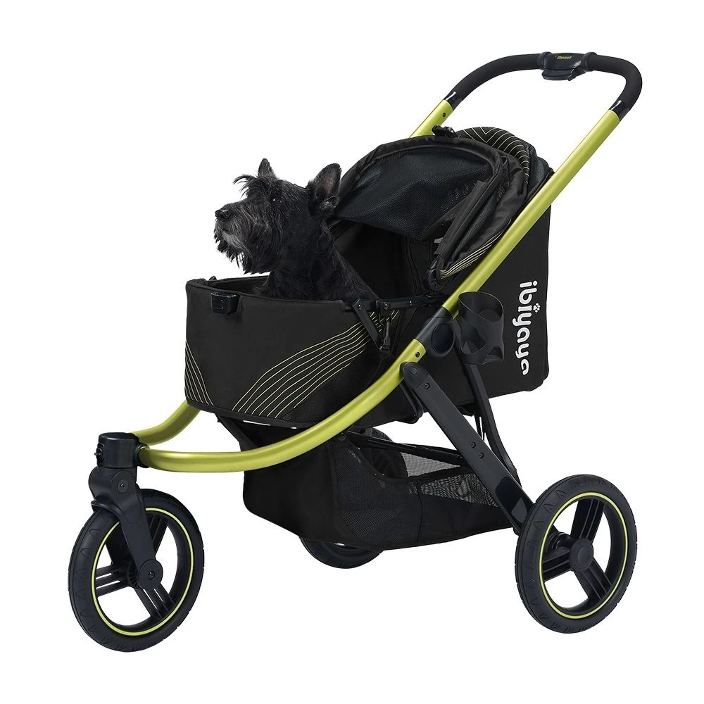46_63d32a80-540c-460c-bcdf-6a201d57093c_2000x Ibiyaya The Beast Pet Jogger Stroller, Black