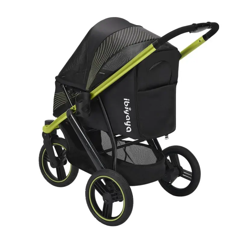 Ibiyaya The Beast Pet Jogger Stroller, Black