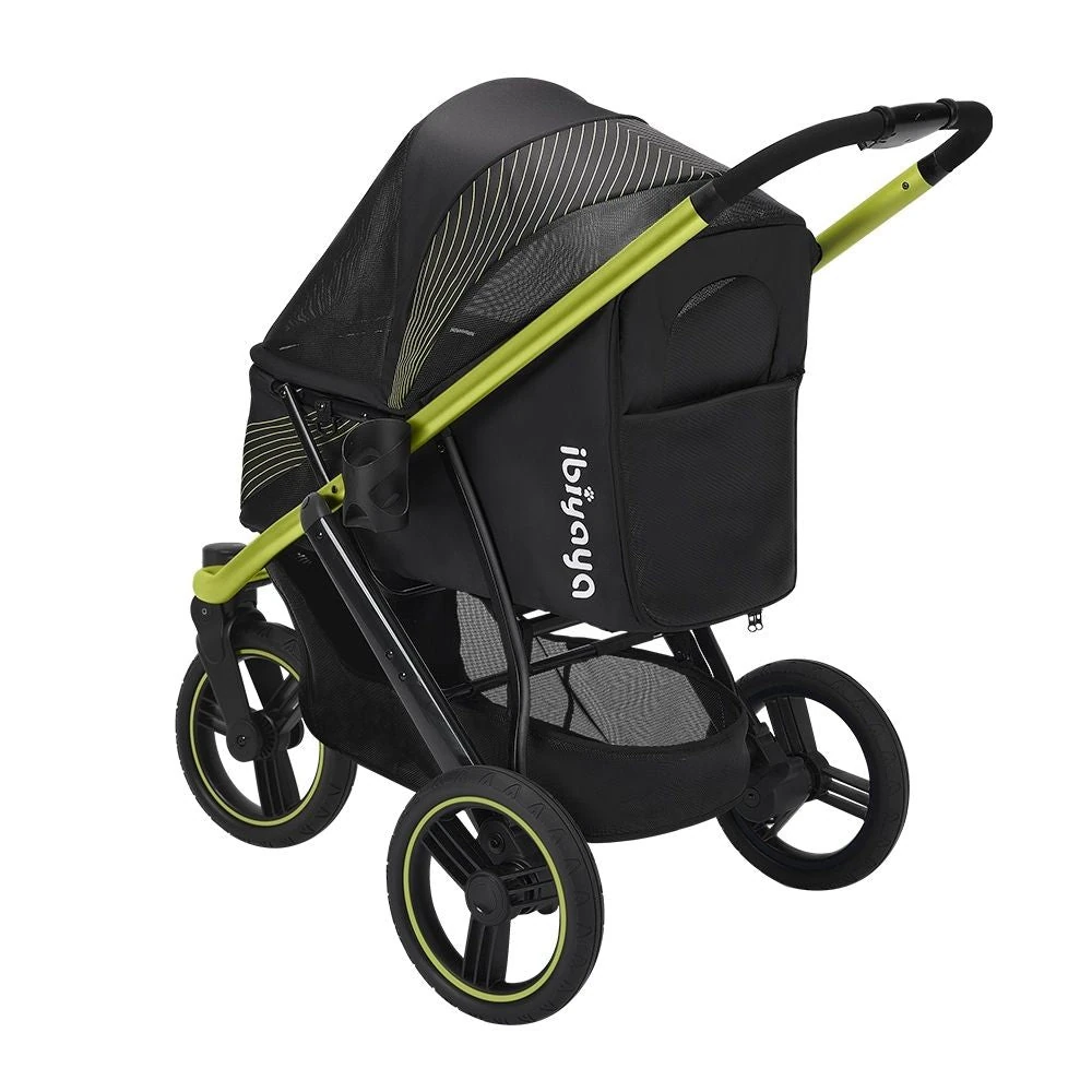 48_1aad76ca-4226-4213-8f10-8aa281b9f6ed_2000x Ibiyaya The Beast Pet Jogger Stroller, Black