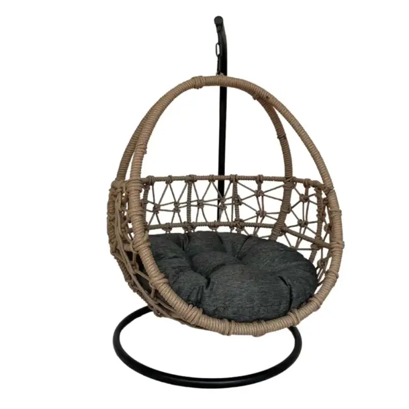 Esmee II Wicker Rope Hanging Pet Bed, Natural