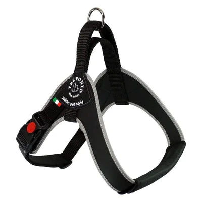 4_c0ad50fc-0b15-4b10-b0fb-cea74e01e7c1_400x Tre Ponti Brio Adjustable Step In Dog Harness, Black