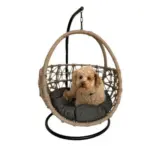 Esmee II Wicker Rope Hanging Pet Bed, Natural