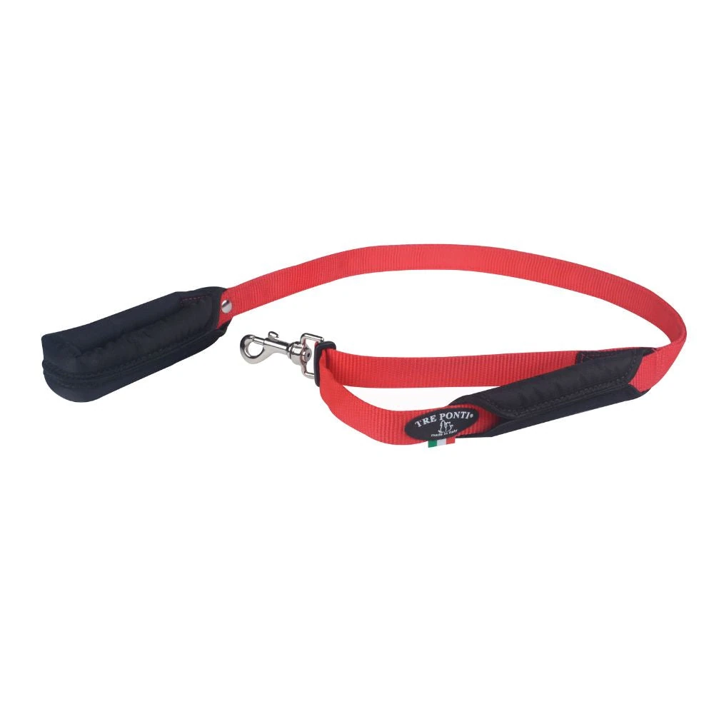 60_32aad8f9-b0c9-4995-96c3-0839d3099f8a_2000x Tre Ponti Double Handled Dog Leash, Red