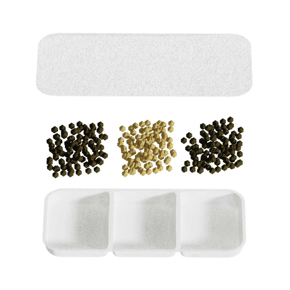 63_2000x Cordless Sensor Fountain Replacement Filter - 3 Pack
