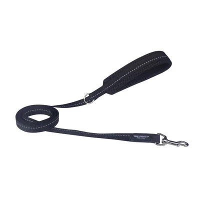 65_400x Tre Ponti Mesh Dog Lead, Black