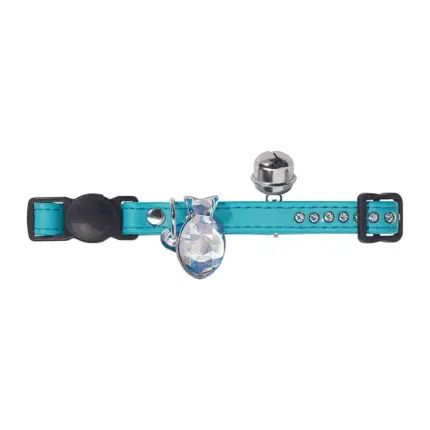 Hunter Modern Art Luxus Cat Collar, Turquoise
