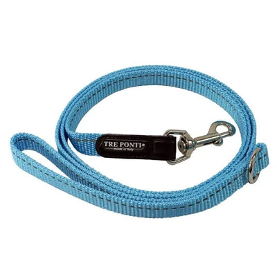 74_400x Tre Ponti Reflective Dog Leash, Blue