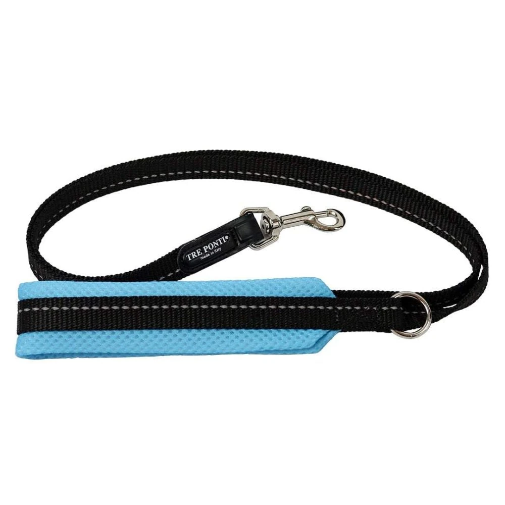 76_e4eaf786-13c0-4e67-a941-9691f4ccb9a1_2000x Tre Ponti Mesh Dog Lead, Blue