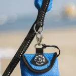 Tre Ponti Mesh Dog Lead, Blue