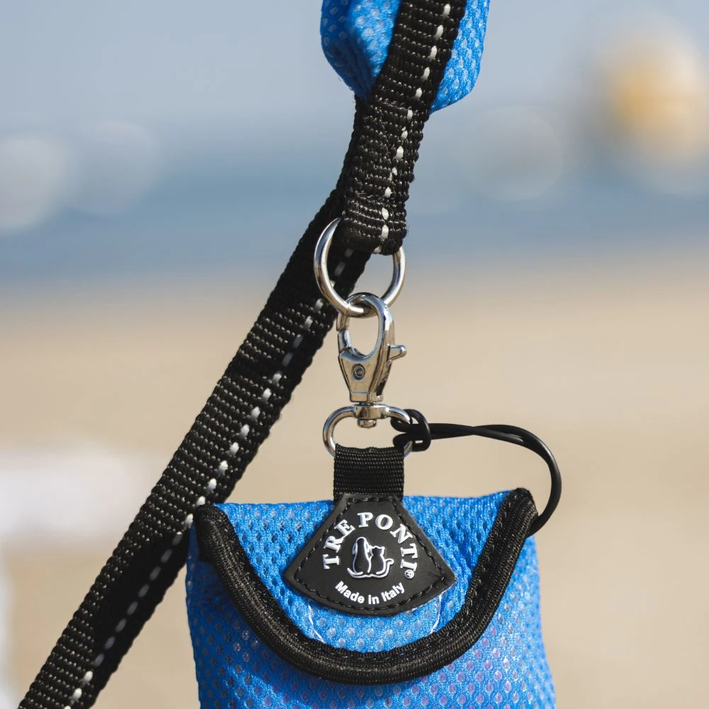 78_6e3d737d-4469-4d72-bdae-2a1a67d77def_2000x Tre Ponti Mesh Dog Lead, Blue