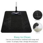 Cat Litter Mat - Honeycomb Dual Layer Design