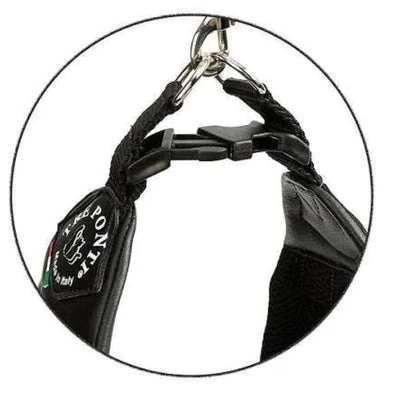 94_a83dd82e-df1e-4a46-b106-57f7def6fb86_400x Tre Ponti Mesh Adjustable Girth Easy Fit Pet Harness, Red