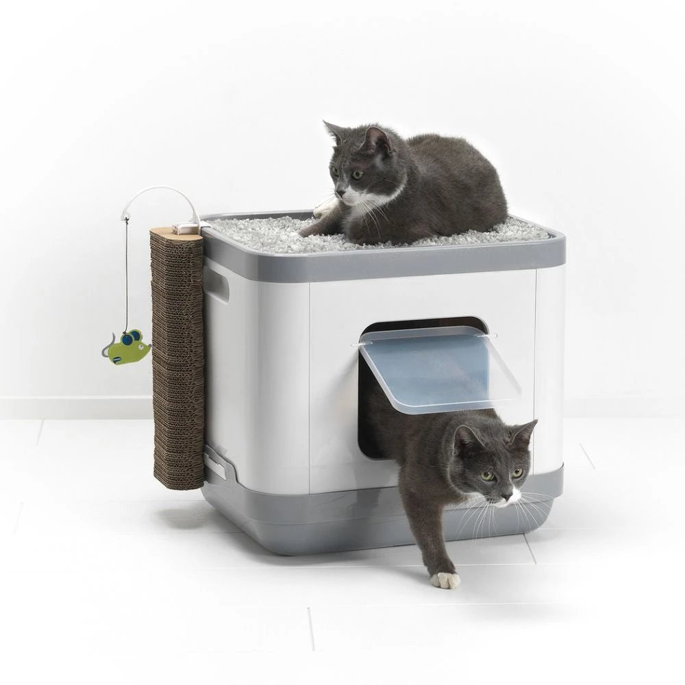 C802-026.MAIN_2000x Moderna Cat Concepts 3-in-1 Cat Litter Box