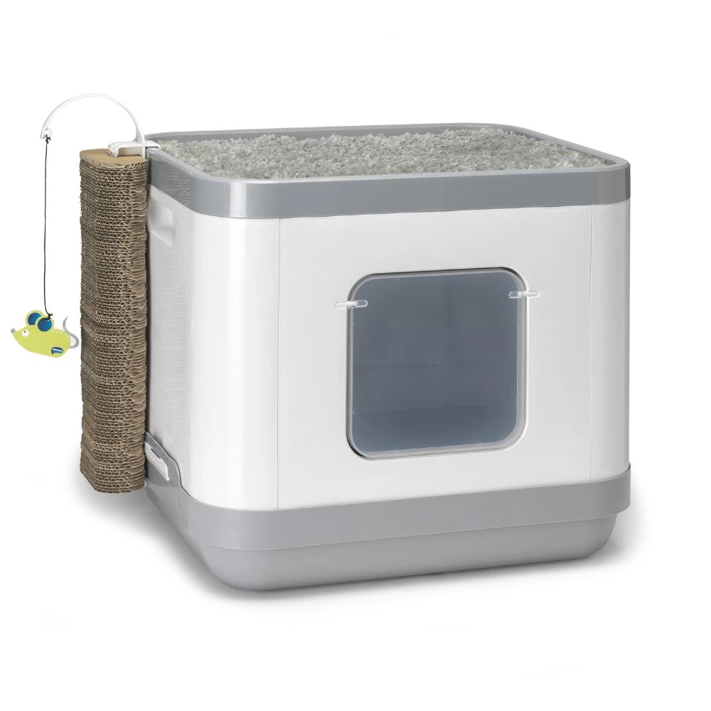 C802-026.PT02_2000x Moderna Cat Concepts 3-in-1 Cat Litter Box