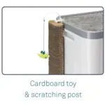 Moderna Cat Concepts 3-in-1 Cat Litter Box