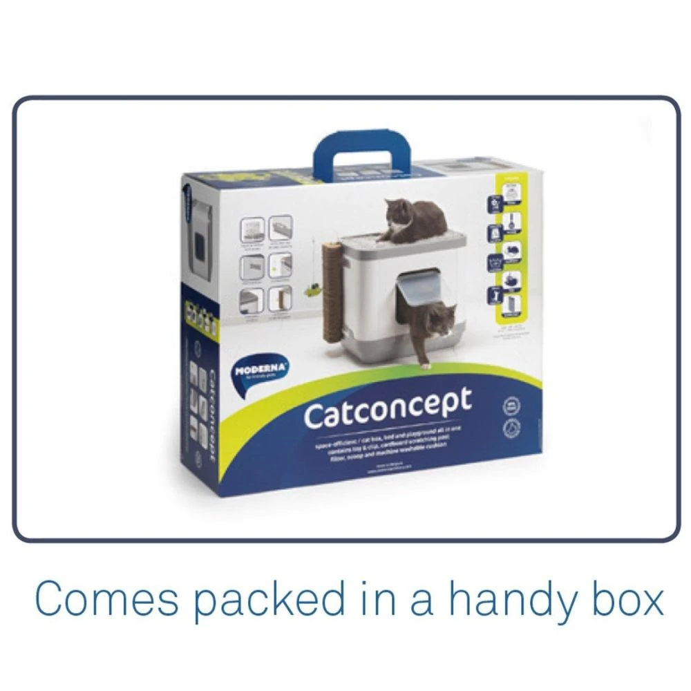 C802-026.PT07_2000x Moderna Cat Concepts 3-in-1 Cat Litter Box
