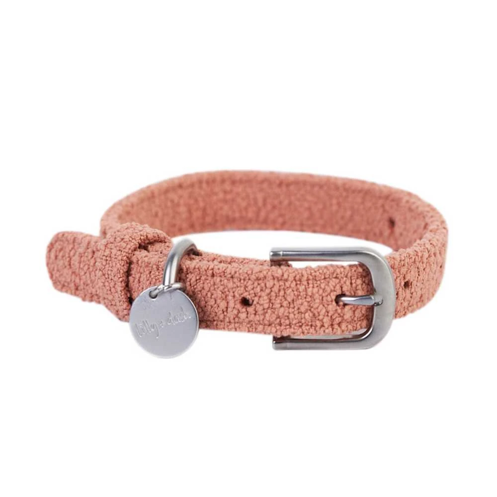 Collarterracotta_12603601-6cde-4fc8-8d64-d1b920542460_2000x Australian Designed Boucle Dog Collar, Terracotta