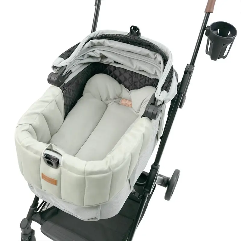 Ibiyaya All Season Pet Stroller Cushion Set, Thames Green