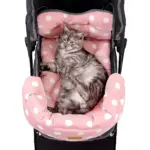 Ibiyaya Pet Stroller Comfort Liner Set, Pink