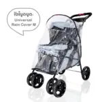 Ibiyaya Universal Pet Pram Rain Cover | Medium