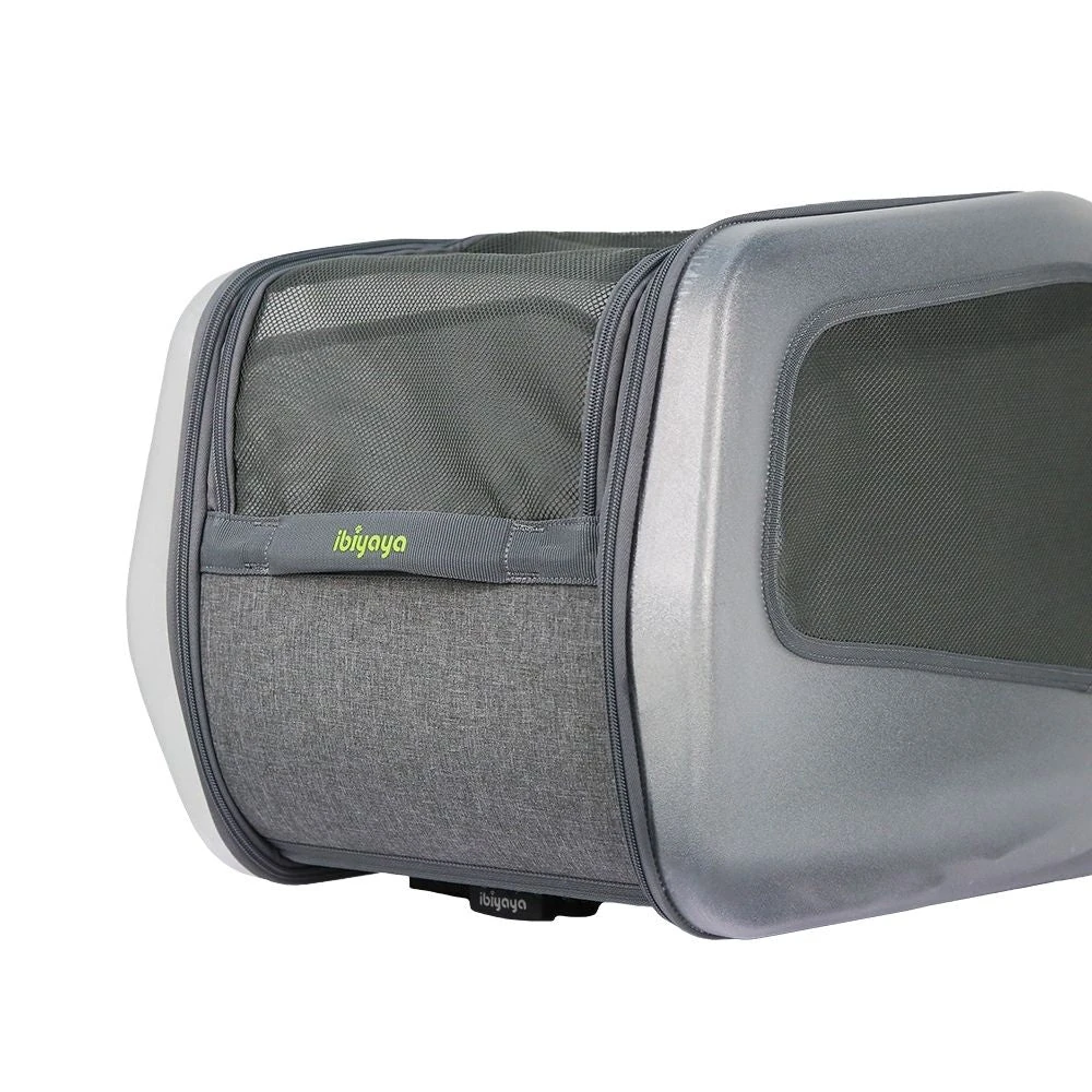 FS2360-G-5_2000x Ibiyaya NeoRider Multipurpose Detachable Pet Stroller, Silver Mist