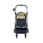 Ibiyaya Lyte 3-in-1 Detachable Pet Stroller, Pickle Green