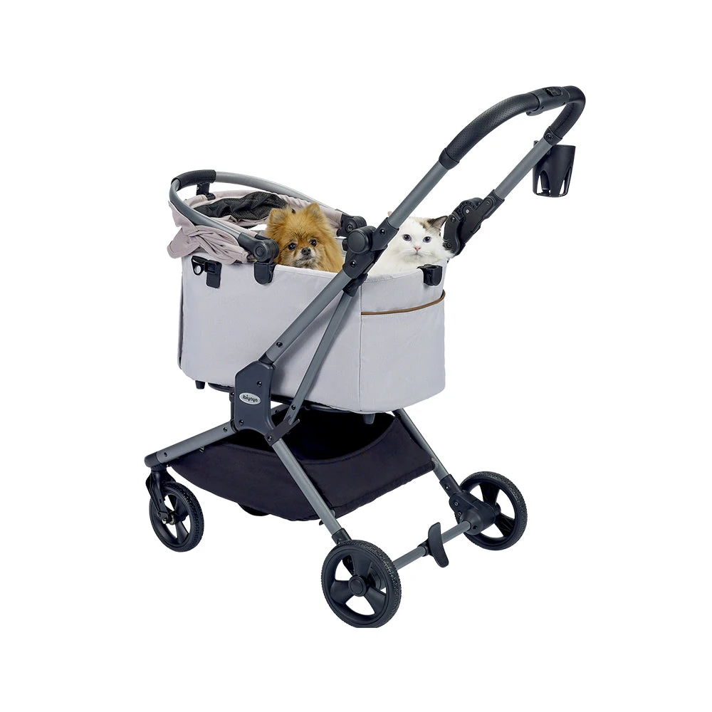 FS2591-P-06_2000x Ibiyaya Lyte 3-in-1 Detachable Pet Stroller, Dusty Apricot