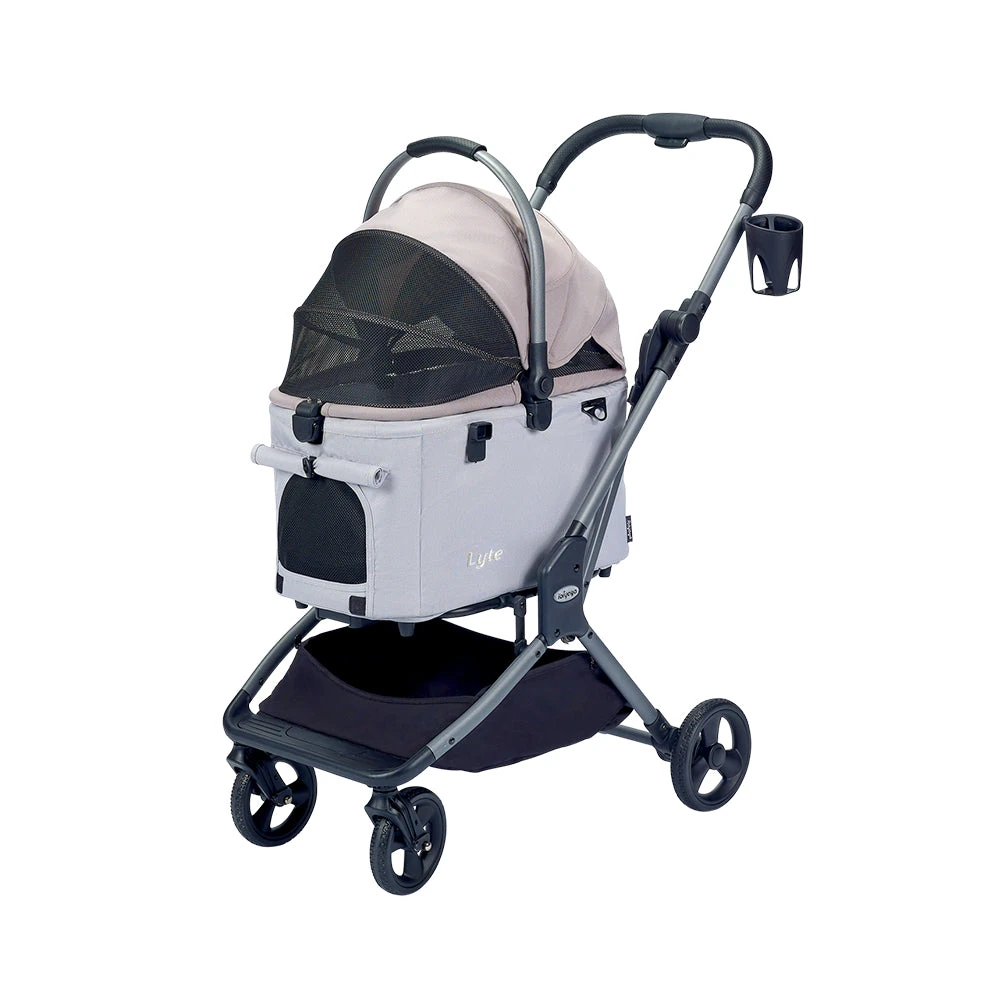 FS2591-P-1_2000x Ibiyaya Lyte 3-in-1 Detachable Pet Stroller, Dusty Apricot