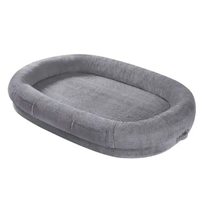 Comfort Plus Human Dog Bed, Dark Grey