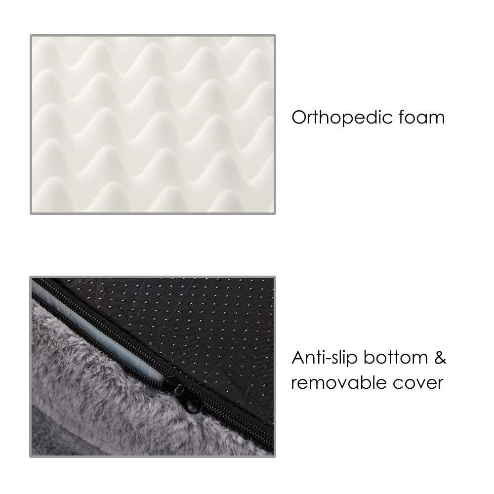 GMW-1937-LG-6_5dde7c25-dc28-46c9-bbeb-a42dca56c4bf_2000x Comfort Plus Human Dog Bed, Light Grey