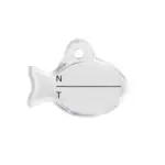 Hunter Modern Art Luxus Cat Collar, Turquoise